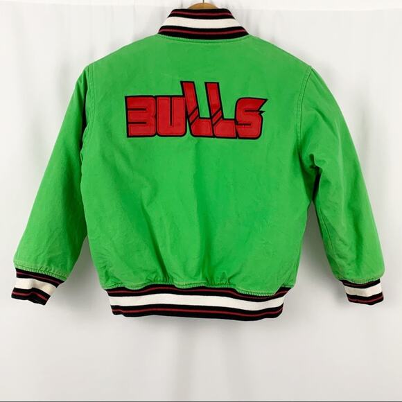 Stall & Dean Bulls Button Down Jacket 7/8 - Picture 9 of 10